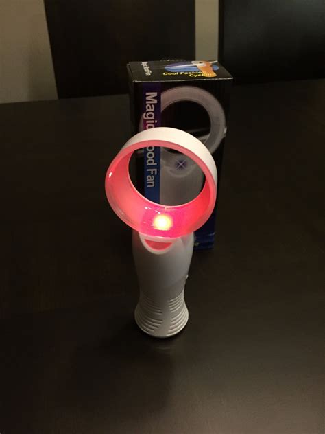 Magic mood fan Bladeless Fan Portable HandHeld no leaf Desktop India | Ubuy