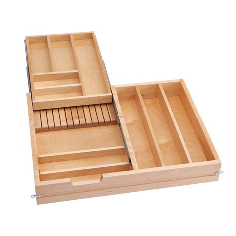 Buy Rev-A-Shelf 4WTCD-30SC-1 27-Inch Wide 2-Tiered Kitchen Utensil ...