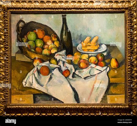 Paul Cezanne painting The Basket of Apples, The Art Institute of ...