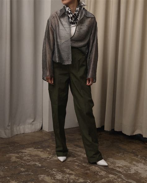 1980's Zoran / Sheer Open Front Jacket | Witty Vintage