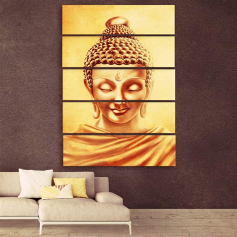 CasperMe Multiple Frames Buddha Wall Painting for Living Room, Bedroom ...