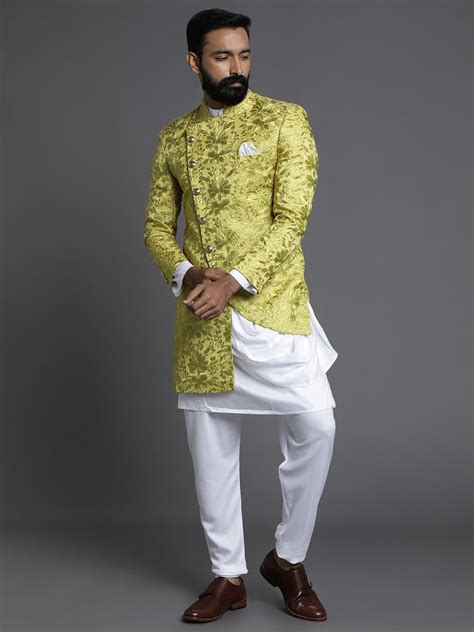 Buy Preloved Yellow Embroidered 3-Piece Indo - Stylish Ethnic Wear at ...