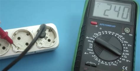 Image result for How to Check Outlet with Multimeter