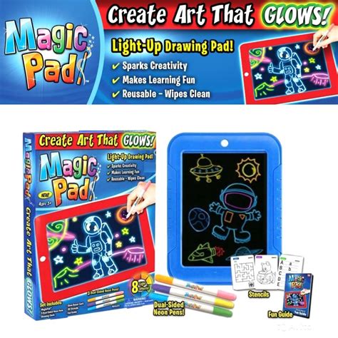 Buy Magic Sketchpad for Kids | Drawing Magic Glow pad | Learning Toy ...