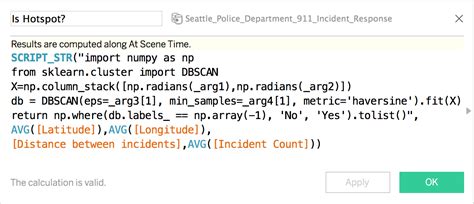 Data Science Applications Using Tabpy 的图像结果
