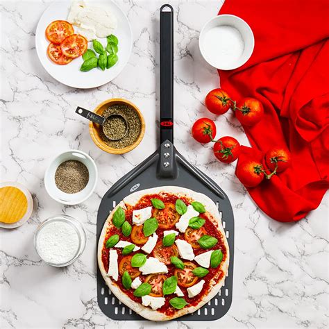 Buy TKC Pizza Peel 12 inch - Perforated Pizza Peel Compatible with all ...