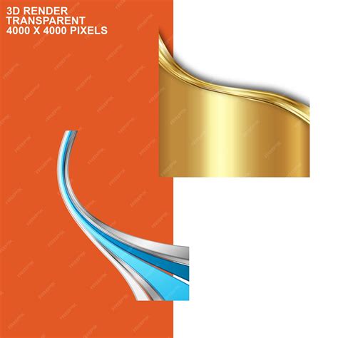 3d wallpaper transparent background | Premium AI-generated PSD