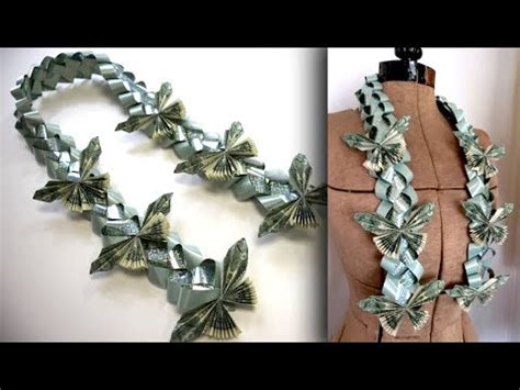 Butterfly Money Lei Tutorial 的图像结果