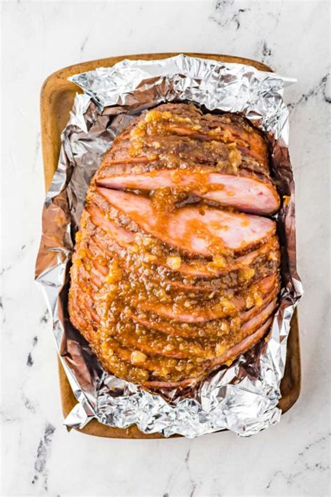 Dr. Pepper Glazed Ham (Crock Pot and Oven) - Kitchen Divas