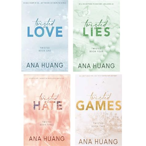 Twisted Series - Love - Hate - Lies - Games - Ana Huang - Decipher Book ...