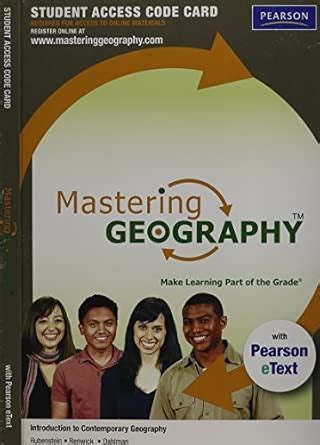 Buy Mastering Geography with Pearson eText - Standalone Access Card ...