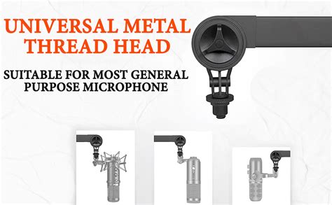 Softline Pro SP RJ-111 Long Springless Scissors Boom Arm Microphone ...