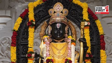 Ramlala wore yellow silk clothes on Diwali, offered American ...