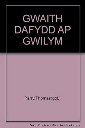 Buy Gwaith Dafydd ap Gwilym Book Online at Low Prices in India | Gwaith ...