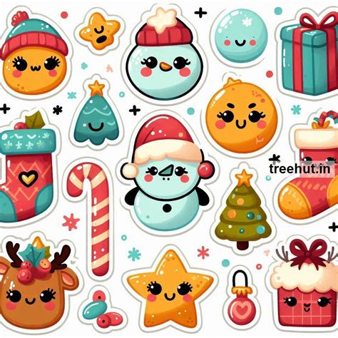 Free Printable Christmas Stocking Stickers and 85 Decoration Ideas with ...