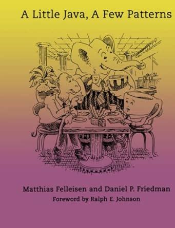 Amazon.in: Buy A Little Java, a Few Patterns Book Online at Low Prices ...