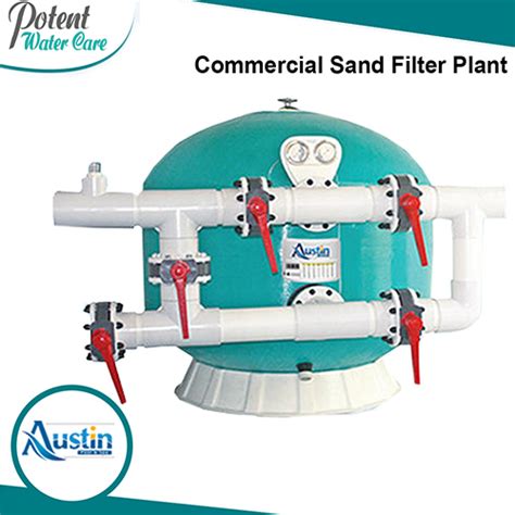 Commercial Sand Filter Plant for Pools - Durable & Efficient Filtration ...