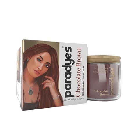 Buy Paradyes Semi-permanent Hair Color jar, Chocolate Brown — Vanity Wagon