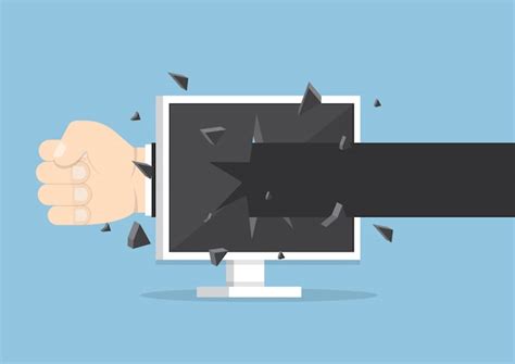 Image result for Punch Computer Screen