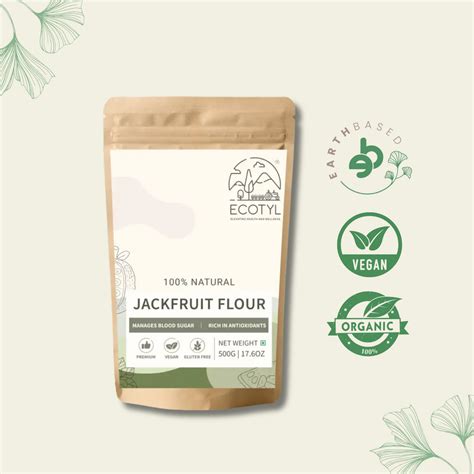 Ecotyl Jackfruit Flour | Low Glycemic Index | Gluten Free | 500g ...