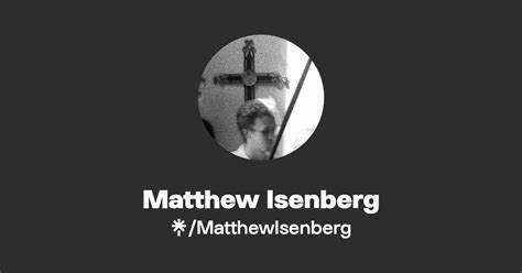 Matthew Isenberg - Listen on YouTube, Spotify, Apple Music - Linktree