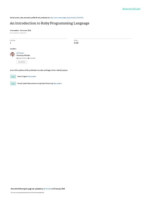 Image result for Ruby Programming Language Layout