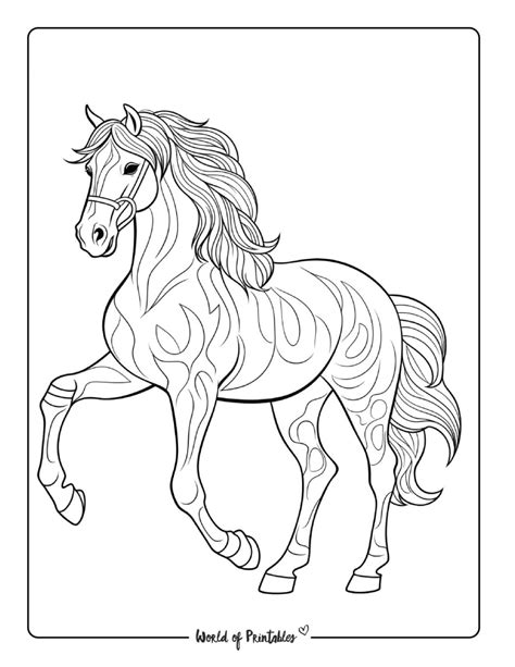 Horse Printables Coloring Pages