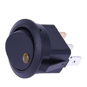 CentIoT - Round Rocker 12V 16A ON-OFF SPST Switch for Auto/Car/Boat ...