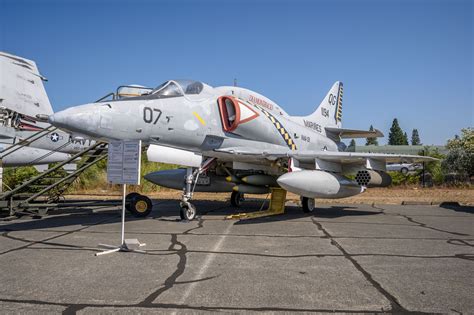 A-4E Skyhawk | Pacific Coast Air Museum | Navy Attack Plane