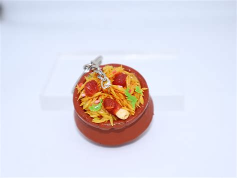 Miniature Mutton Biryani Handi Keychain – The Minified