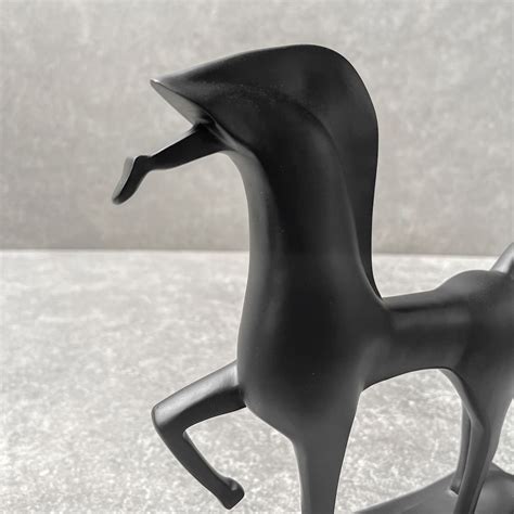 Buy Artemis Black Horse Sculpture - Home Artisan