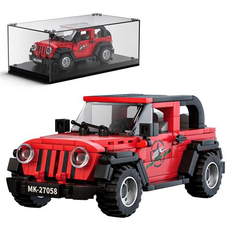 Mould King Speed Champion Rubicon Pickup Building Toys with Display ...