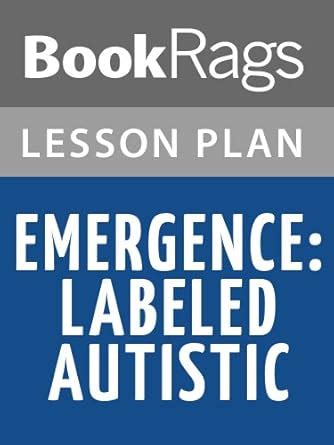 Lesson Plans Emergence: Labeled Autistic eBook : BookRags: Amazon.in: Books