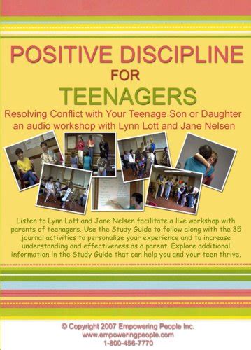 The Positive Discipline for Teenagers Workshop 6 CD Set : Dr. Jane ...