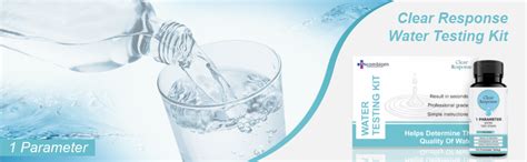 Clear Response 50 Water Testing Strips, Water Quality Test Strips ...