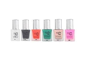 Buy Million Colors Premium Matte Nail Lacquer (101, 143, 132, g8, c6 ...