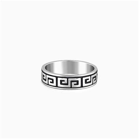 Get Oxidised Silver Ultimate Drip Ring For Him Online | GIVA – GIVA