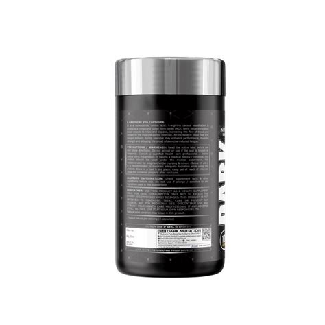 Dark Nutrition L-ARGININE 3000 MG (Best Pumping Capsules) | Fitfuel ...