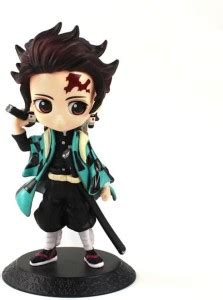 kawaii kart Demon Slayer Kamado Tanjiro Action Figure Q-Style Figure ...