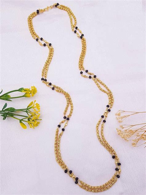 Buy gold plated imitation jewellery Mangalsutras Online - Griiham