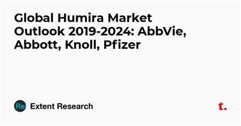 Global Humira Market Outlook 2019-2024: AbbVie, Abbott, Knoll, Pfizer ...
