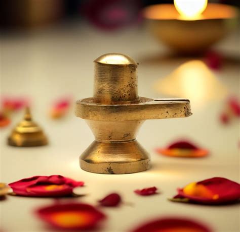 Buy Tarang Arts Brass Shiva Linga Idol | Traditional Divine Pure Brass ...