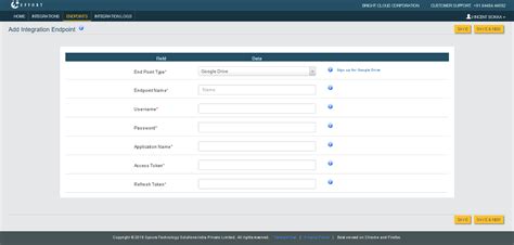 Create an Endpoint for Google Drive Integration
