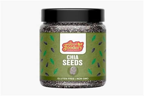 Royal foodery Chia Seeds - Premium Raw Chia Seeds for Eating, Healthy ...