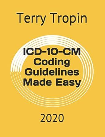 ICD-10-CM Coding Guidelines Made Easy: 2020 : Amazon.in: Books