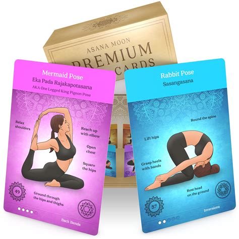Premium Yoga Cards By Deck With Over 120 Yoga Poses | Desertcart INDIA