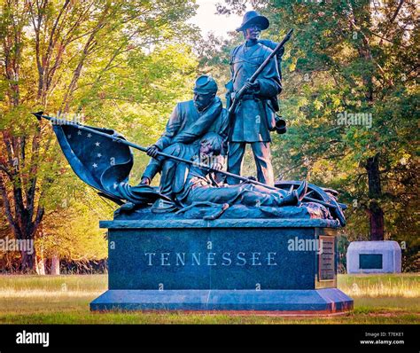 Tennessee Civil War soldiers are honored with a monument, "Passing of ...