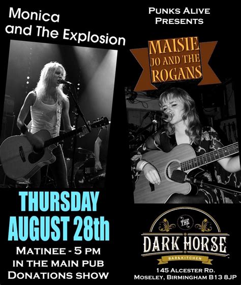 Duelling guitars in Brum, Dark Horse Moseley, Birmingham, 28 August ...