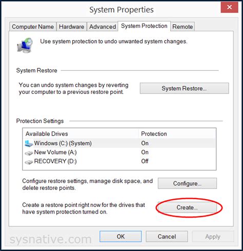 Image result for System Restore Windows 8