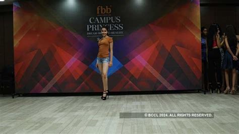 Campus Princess 2017: Ramp Walk session with Alesia Raut